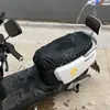 Funda Impermeable con Protección Solar para Vehículo Eléctrico, Funda para Asiento de Coche Eléctrico, Funda para Asiento de Moto Scooter, Cojín Universal Grande para Asiento de Vehículo Eléctrico