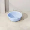 Balde de Armazenamento de Água de Grande Capacidade com Tampa, Balde de Plástico Espessado para Uso Doméstico, Conjunto de Baldes para Dormitório Estudantil, Balde para Imersão dos Pés e Lavanderia