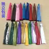Borla Flecos Exquisito Nudo Chino Tipo Corto Gordito Estilo Antiguo Anillo de Tirar Colgante Borla Marcador de Libros Colgante Pequeña Decoración Accesorios Materiales