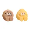 Bonito Portacepillos de Dientes de Pared de Silicona Sin Taladro Estante de Almacenamiento para Cepillos de Dientes Eléctricos Infantiles Dibujos Animados Lindo Estante de Baño con Drenaje