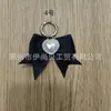 Transfronterizo Nuevo Lazo Negro Sedas y Satines Metal Anillo de Resorte Abierto Colgante Decoración DIY para Zapatos Equipaje Accesorios de Decoración