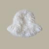 Chapéu de Pelo de Coelho para Mulheres, Estilo Outono e Inverno, Engrossado para Calor e Proteção contra o Frio, Chapéu de Pescador com Proteção para as Orelhas, Circunferência da Cabeça Grande, Faz o Rosto Parecer Menor, Chapéu de Pelúcia, Personalizável