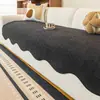 Cojín Irregular para Sofá, Adecuado para Todas las Estaciones, Cojín de Asiento de Chenilla para Sofá, Antideslizante, para Sofá de Tres Plazas, Tela de Cubierta para Chaise Longue