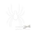 Fabricante de Luzes de Fio de LED Patenteadas Venda Direta Personalizadas Luzes de LED de Aranha em Movimento de Halloween Luzes de Neon e Luzes Decorativas Atacado