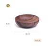 Drop Shipping Placa de Madeira de Acácia Madeira Maciça Tamanho Pequeno e Grande Prato de Jantar Prato de Salada Tigela de Arroz Utensílios de Cozinha Domésticos Hotel