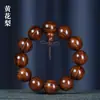 Pulsera de cuentas budistas de sándalo de bucle único popular al por mayor del fabricante, cuentas de oración, pulsera coleccionable, recomendada por celebridades de internet en lugares turísticos y puestos