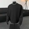 Sudadera de cuello redondo para hombre, nueva para Otoño e Invierno 2025, Camiseta de manga larga de algodón Mamba, Top holgado casual de alta gama