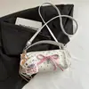 Nuevo Bolso de Hombro de Lunares con Lazo, Moda Coreana Simple Versátil, Bolso para Padres e Hijos, Bolso Cruzado de Diseño de Nicho