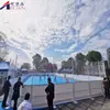 Valla Anti-Colisión para Pista de Patinaje, Barrera Protectora Desmontable y Empalmable para Pista de Patinaje sobre Ruedas, Barrera de Polietileno Anti-Colisión y Resistente a Impactos