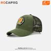 Chapéu Respirável de Malha Fresca Camuflado para Homens Chapéu Protetor Solar Bordado Verde Militar Camping Chapéu de Caminhada para Mulheres Personalizado