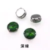 Cristal de Satélite de Venta Caliente, Cuatro Garras con Pedrería, Redondo con Agujeros, Estilo Cosido a Mano, Accesorios DIY para Ropa y Bolsos