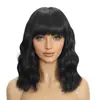 Peruca Amazon Temu para Mulheres Cabelos Médios e Longos Europeus e Americanos Halloween Colorida Cos Perucas de Cabelo Curto Cacheado