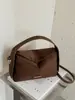 Bolso bandolera casual retro de gran capacidad 2026 tendencia de moda hermosa textura bolso de hombro para el trabajo bajo el brazo para mujer