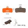 Ulip Pastilhas de Freio Multimetálicas Shimanozee M640 Acessórios de Reposição para Pastilhas de Freio Silenciosas Dianteiras e Traseiras de Motocicleta