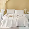 Cobertor Duvet de Tafetá Aveludado Espesso de Camada Dupla para Inverno Nórdico, Capa para Ar Condicionado, Manta de Sofá para Cochilo de Lã de Cordeiro