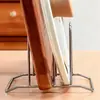Estante para tablas de cortar de acero inoxidable, estante para tapas de ollas doméstico, estante de almacenamiento para tablas de cortar de cocina, organizador de encimera para tablas de cortar