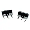 KW-10 microinterruptor pequeño botón blanco/pin curvo/contacto auxiliar certificación CE inducción sensible alta calidad
