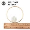 Material para Pegador de Sonhos DIY Acessórios de Roupa Feitos à Mão Acessórios de Casamento Anel de Ferro Galvanizado a Ouro Anel de Ferro Anel Ponto Atacado
