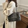 Bolso de Moda con Estampado de Leopardo para Mujer 2026 Otoño Nuevo de Moda Retro Bolso de Hombro Cruzado Estilo Elegante Simple