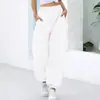 Comercio Exterior Transfronterizo Pantalones de Chándal para Mujer Forrados de Polar Casual para Correr Deportes Cintura Alta Pierna Ancha Pierna Diarios Casuales Pantalones para Mujer