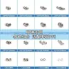 Tornillos pequeños en las monturas de las gafas Reparación de gafas tornillos tuercas arandelas universales accesorios almohadillas nasales patillas de la montura reparación