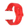 Adecuado para Apple Watch Ultra9876543210 Generación Se Costura con Patrón de Olas Correa de Silicona Deportiva para Reloj