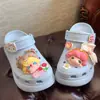Acessórios Populares para Sapatos Croc: Charms de Sapato Cartoon Versáteis de Nuvem Fofa, Presilhas de Acessório 3D DIY Destacáveis