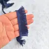 Encaje de Borla de Poliéster de Color de 2.5cm Crin de Caballo DIY Cabeza de Tigre Zapatos Pendientes Hilo de Bordar Borlas Accesorios de Ropa