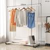 Secador de Ropa Plegable de Pie para Interiores con Barra Única, Colgador de Ropa para Dormitorio, Soporte Sencillo para Secar Ropa en Casa