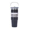 Wow Vaso Personalizado 20Oz30Oz Bolso Vaso para Coche 304 Acero Inoxidable Vaso de Hielo en Spray Vaso Termo Conveniente con Pajita