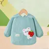 Babero Impermeable de Pana para Bebé para Comer, Anti-Suciedad, Otoño e Invierno, Babero Unisex para Bebé, Babero Infantil