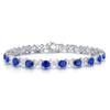 Pulsera de Zafiro Real de Alta Gama Seiko Celebridad de Internet Venta en Vivo Nuevo Temperamento Joyería para Mano de Mujer Al por Mayor