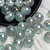 Tarjeta Ding Yi 10-12 Cuentas de Plumas de Polvo Estelar Leng Yue Chapado Resina Cuentas con Agujero Pasante Cadena de Teléfono Móvil Diy Accesorios de Joyería