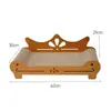 Caja de parto para gatos, cuerpo de cartón, doble capa, apilable, papel corrugado, resistente al desgaste, no se astilla, multifuncional, rascador de garra, tabla rascadora de garra de gato de madera maciza