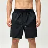 Shorts de Cuadros Patchwork de Moda para Hombre, Estilo Veraniego de Dos Piezas, Cintura Elástica, Corte Holgado Casual, Cortos Casuales para Hombre de Cinco Puntos Finos