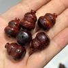 Sândalo Jacarandá Sellwood Escultura Lótus Cabana DIY Wen Play Acessórios de Joalheria Conta de Buda Pingente de Pulseira Corrente para Celular
