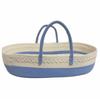 Cesta para Niños al por Mayor Cesta para Dormir de Bebé Cuerda de Algodón Cesta para Cambiar Pañales Bolso de Mano para Bebé Cesta para Dormir Conveniente para Exteriores