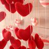 Cortina de Puerta Amor Explosiones Popular en Internet Mismo Decoraciones de Puerta Habitación Dormitorio Niña Corazón de Princesa Cortina Colgante Festivo Boda