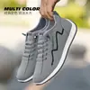 Zapatos Deportivos para Hombre al por Mayor del Fabricante, Zapatos Casuales para Hombre Transpirables y Cómodos, Suela Suave y Superficie Suave Zapatos para Correr Juveniles