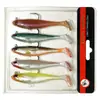 Cebo Artificial 9cm 12g Anzuelo Único Cola en T Plomado Hundimiento Señuelo Blando Venta al por Mayor Señuelo de Natación