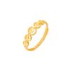 Anillo chapado en oro con anillo de corazón Libro Rojo pequeño europeo y americano anillo de mujer moda personalidad ventas directas de fábrica anillo de mujer