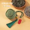 Colgante de Bolsita Aromática del Festival del Bote del Dragón, Regalo Repelente de Mosquitos de Ajenjo, Kit de Materiales Hechos a Mano para DIY de Caqui, Adorno Colgante al por Mayor
