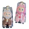Bolsa de Almacenamiento para Cajas Sorpresa Bubble Mart Transparente a Prueba de Polvo e Impermeable Estuche Protector con Colgante para Salir Trapos Bolsa Pequeña para Colgar