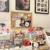 Painel de Cortiça Parede de Fotos simples moderno quadro de recados de suspensão de um lado Cortiça fundo decorativo display vendas diretas de fábrica