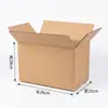 Cajas No. 1-13 para Empaque y Envío, Cajas Gruesas para Envío Exprés, Cajas de Cartón para Logística de Comercio Electrónico, Cajas de Cartón Extra Resistentes de Media Altura