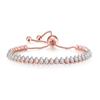 Pulseras de Tenis Geométricas Populares Europeas y Americanas con Circonita para Mujer, Fila Única Llena de Diamantes, Pulseras de Cristal Ajustables, Modelo Popular Transfronterizo, Venta al por Mayor