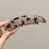 Accesorio para el pelo de coleta alta, pinza de torsión, pinza banana de lunares, pinza de garra, pinza para el pelo de alta gama y exquisita para otoño/invierno para mujer