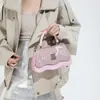 Bolsa de Ombro Cruzada Versátil Simples Casual Texturizada de Inverno 2026 Nova Moda Elegante de Alta Qualidade
