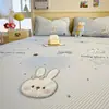Novo Conjunto de 3 Peças de Colchão de Gelo Cartoon 2026 com Efeito Refrescante, Lavável à Máquina, para Dormitório de Estudante de Verão, Cama de Solteiro