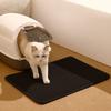 Tapete para Arena de Gato Bandeja para Arena de Gato Tapete Antisalpicaduras Sobredimensionado Doble Capa Filtro Antifugas Tapete de Arena Antisalpicaduras Almohadilla Sobredimensionada